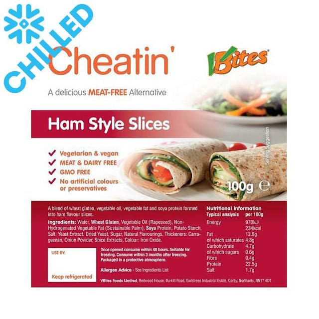VBites Cheatin Ham-Style Slices