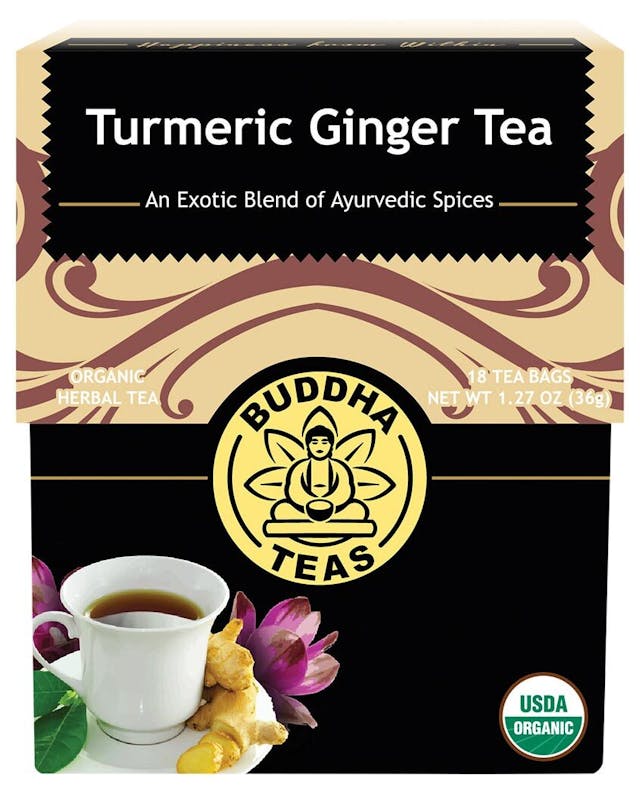 Organic Turmeric Ginger Tea Bags