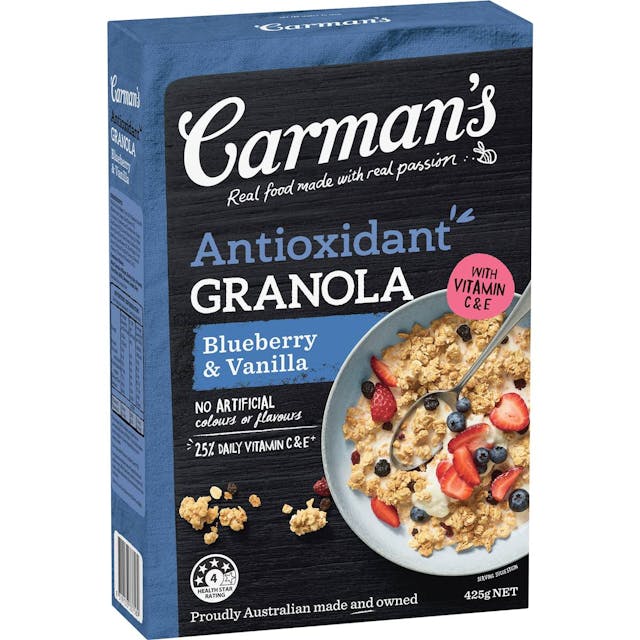 Carman's Antioxidant Granola Blueberry & Vanilla