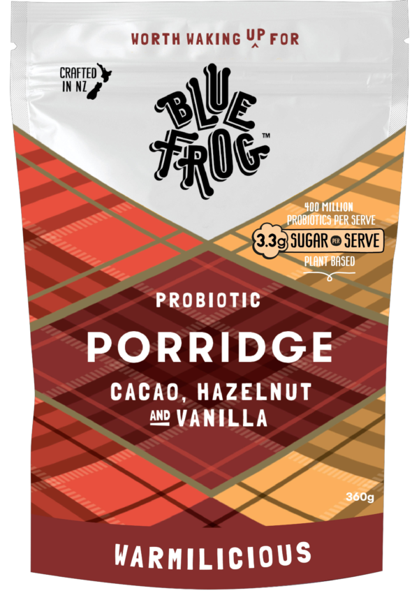 Blue Frog Cacao, Hazelnut & Vanilla Probiotic Porridge