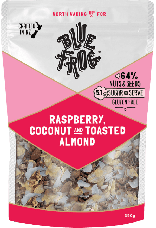 Blue Frog Raspberry, Coconut & Toasted Almond Cereal