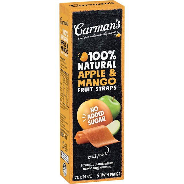 Carman's Apple & Mango Fruit Straps