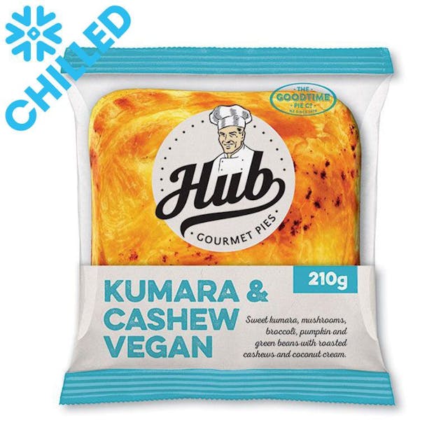 Hub Gourmet Pies - Kumara & Cashew Vegan Pie
