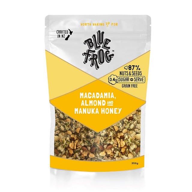 Blue Frog Macadamia Almond & Mānuka Honey Cereal