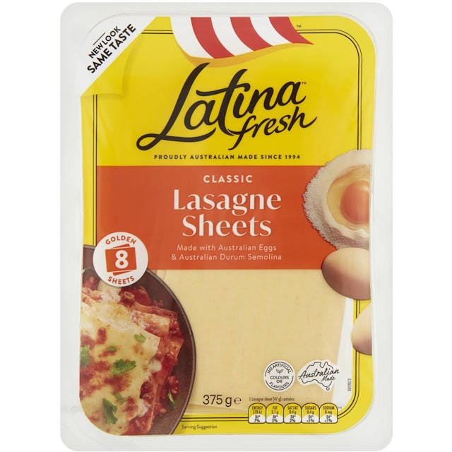 Latina Fresh Lasagne Sheets