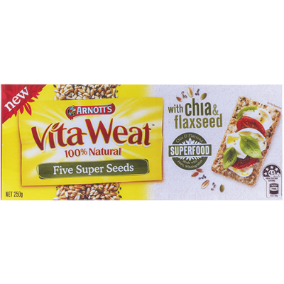 Arnott's Vita-Weat 5 Super Seeds Crispbread