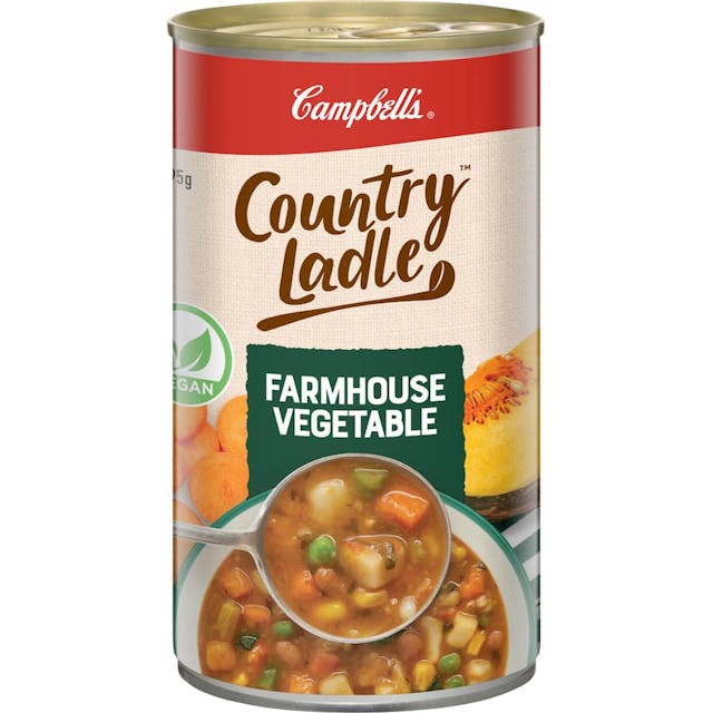 Campbells Country Ladle Canned Soup Farmhouse Vegetable