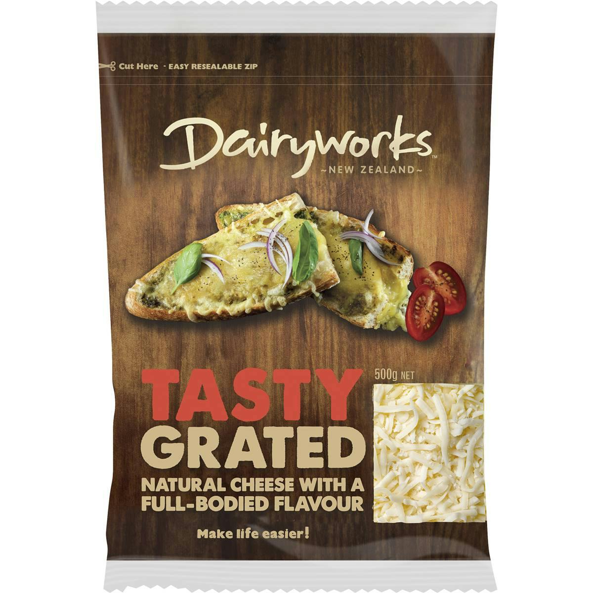 Dairyworks Grated Tasty Cheese