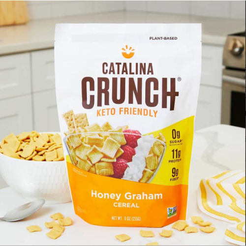 Catalina Crunch Honey Graham Keto Cereal 255g