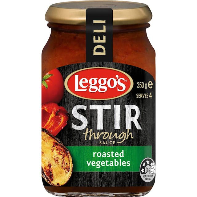 Leggo's Roasted Vegetables Stir Through Sauce 350g
