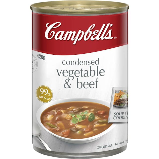 Campbell's Condensed Soup Vegetable & Beef