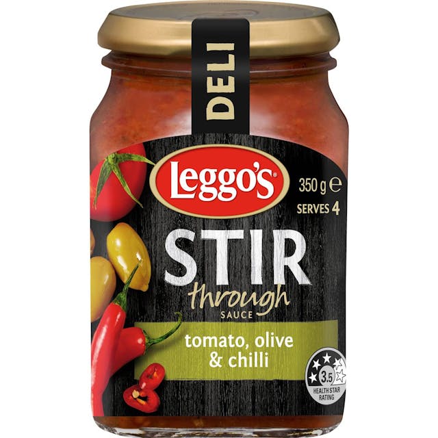 Leggos Stir Through Tomato, Olive & Chilli Sauce