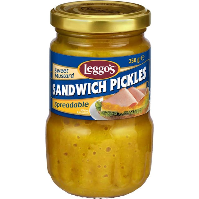 Leggo's Sandwich Pickles Sweet Mustard Spreadable