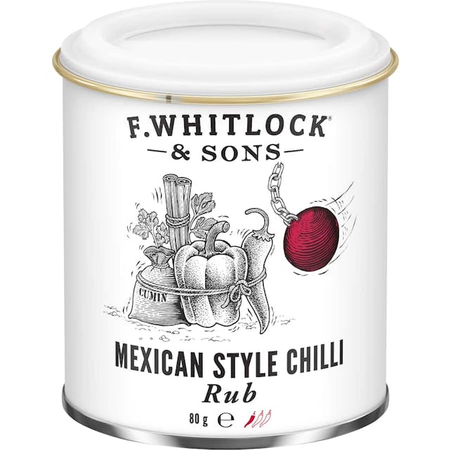 F Whitlock & Sons Mexican Style Chilli Rub