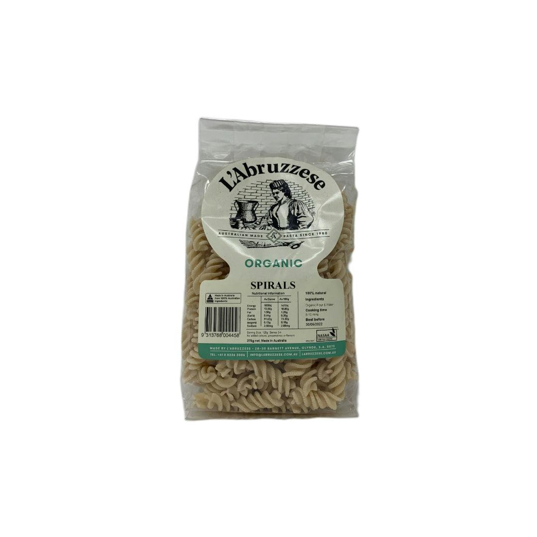L'Abruzzese Organic Wheat Pasta Spirals 375g