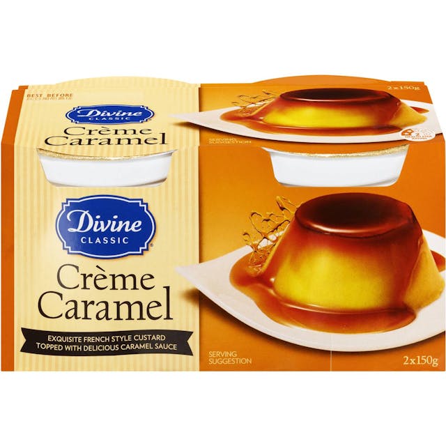 Divine Classic Creme Caramel 2x