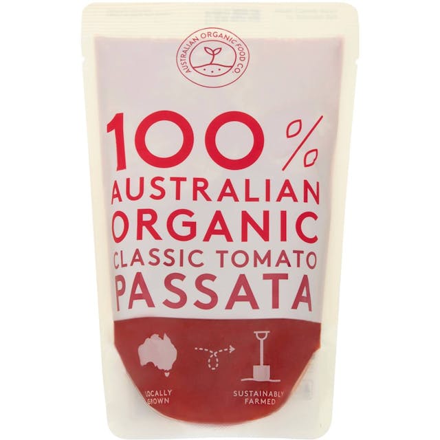 Australian Organic Food Co Classic Tomato Passata