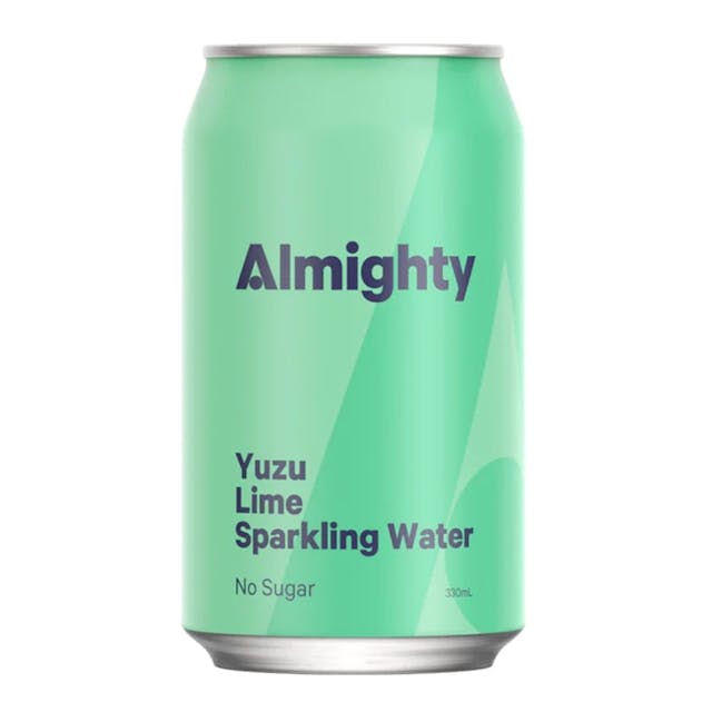 Almighty Yuzu and Lime Sparkling Water