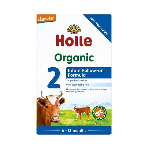 Holle Organic Cow Milk Infant Follow-On Formula 2 with DHA