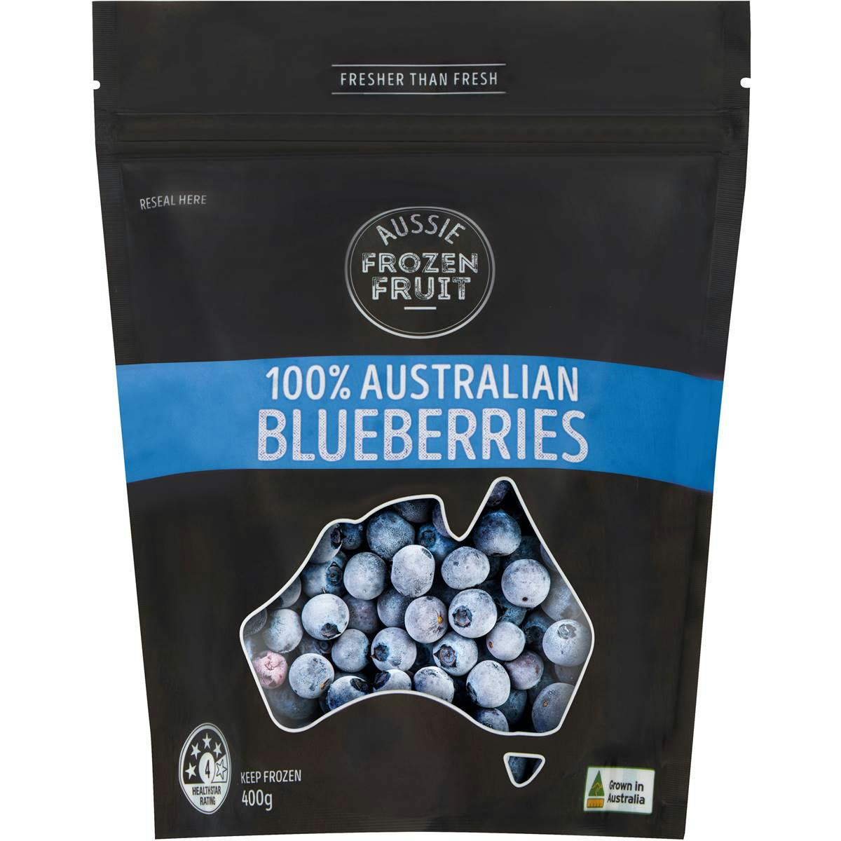 Aussie Frozen Fruit 100% Australian Blueberries