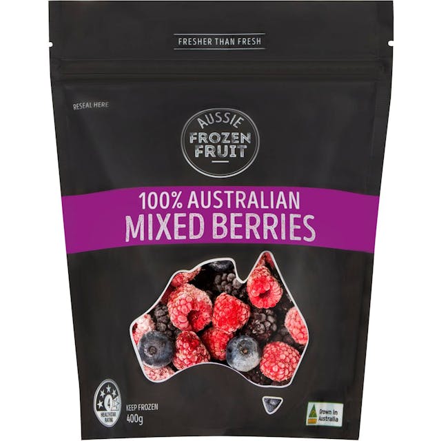 Aussie Frozen Fruit 100% Australian Mixed Berries