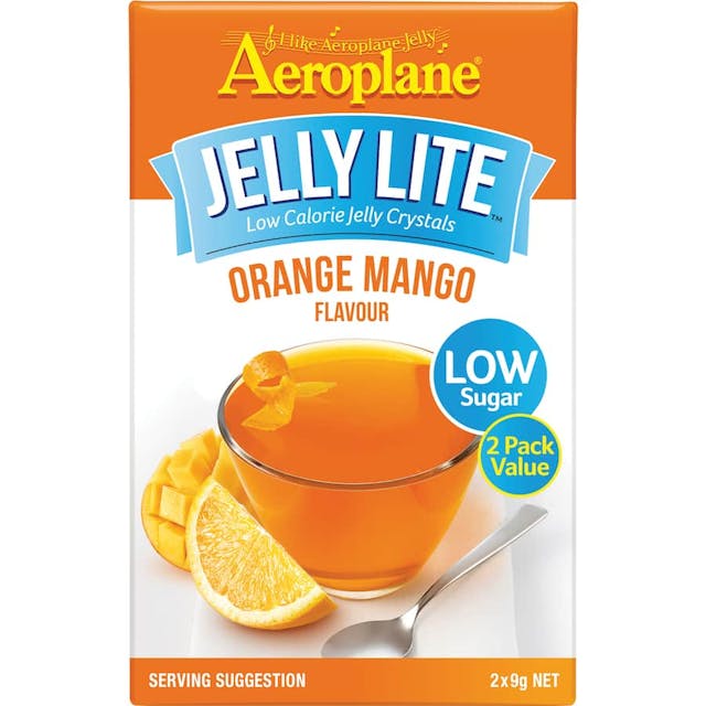 Aeroplane Lite Jelly Crystals Orange Mango