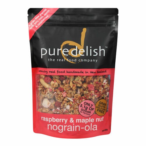 Raspberry & Maple Nut Nograin-Ola