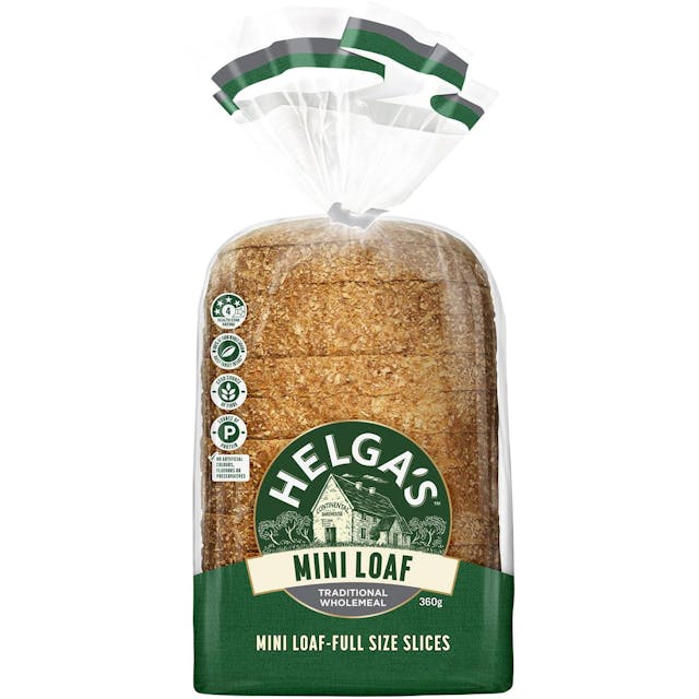 Helga's Traditional Wholemeal Mini Loaf