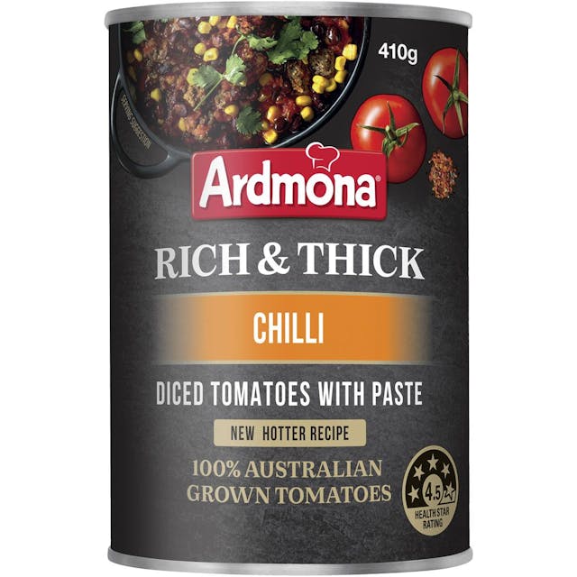 Ardmona Rich & Thick Diced Tomatoes With Paste Chilli