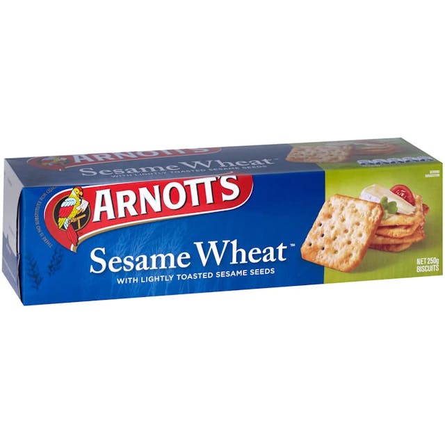 Arnotts Crackers Sesame Wheat