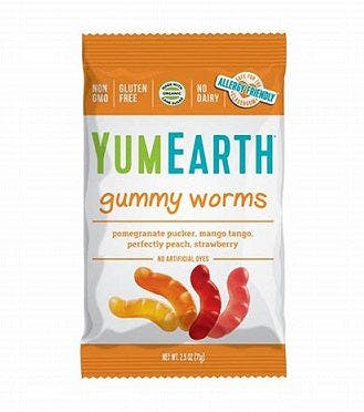 YumEarth Gummy Worms 71g