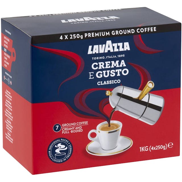 Lavazza Crema E Gusto Ground Coffee