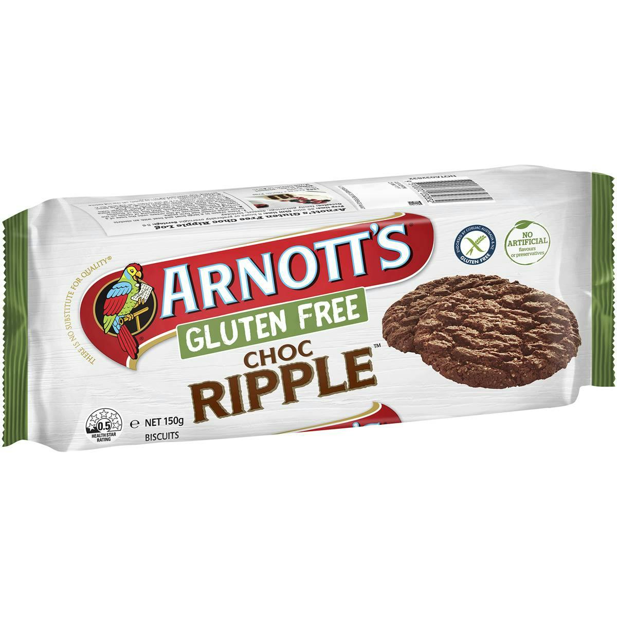 Arnott's Gluten Free Choc Ripple Biscuits