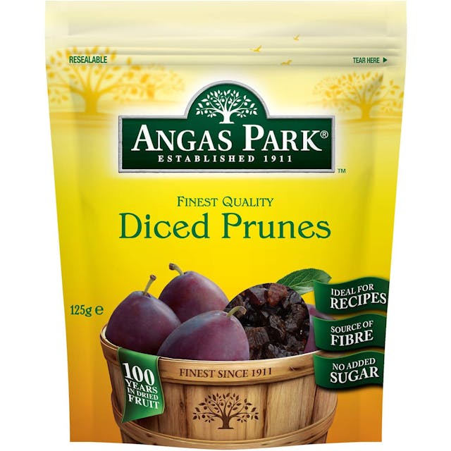 Angas Park Diced Prunes