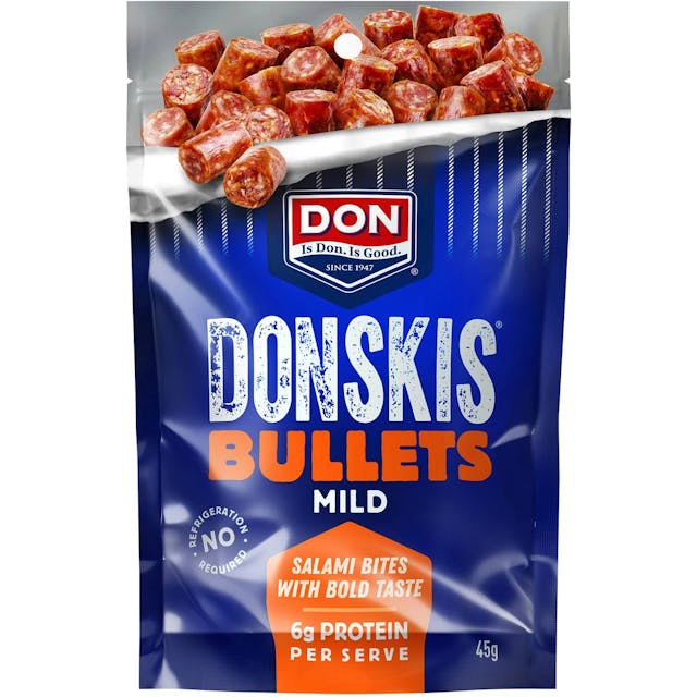 Don Donskis Bullets Mild Salami Bites