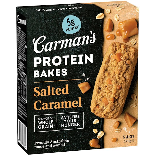 Carman's Salted Caramel Protein Bakes (5 Pack)