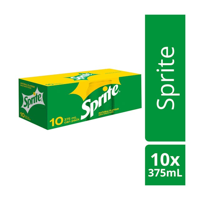 Lemonade Soft Drink Multipack Cans 10x375mL