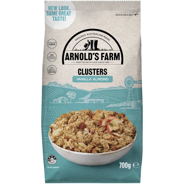 Arnold's Farm Clusters Vanilla Almond