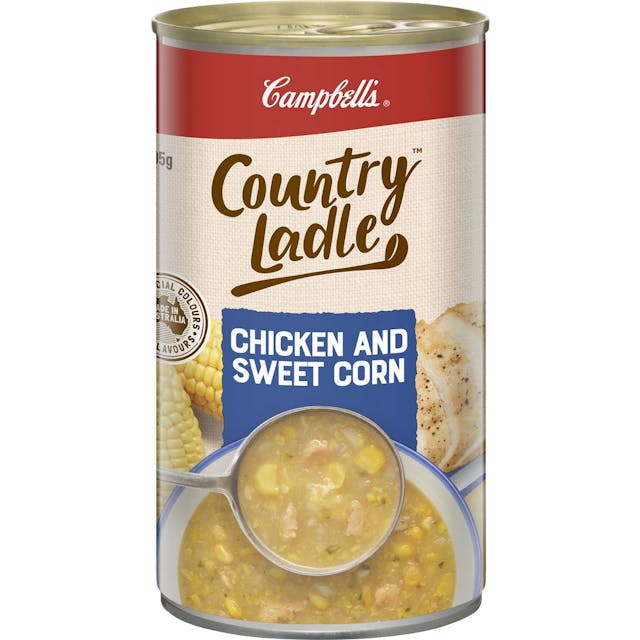 Campbell's Country Ladle Soup Chicken & Sweet Corn