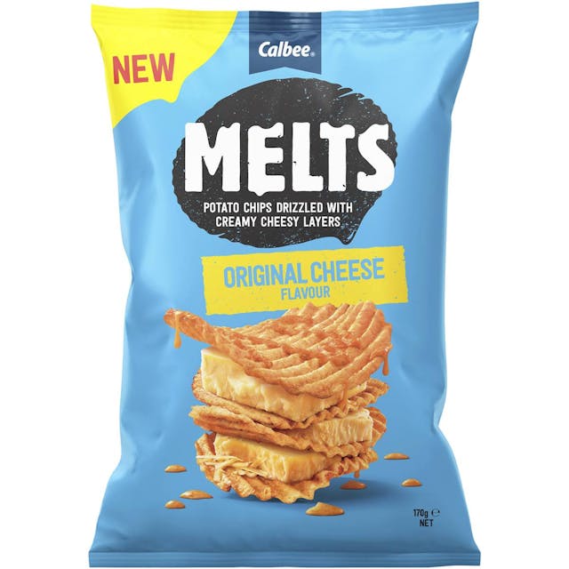 Calbee Melts Original Cheese Flavour