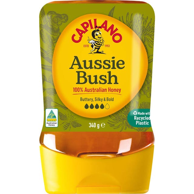 Capilano Aussie Bush Honey Upside Down