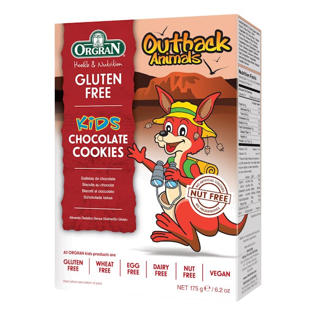 Outback Animals Kids Chocolate Cookies