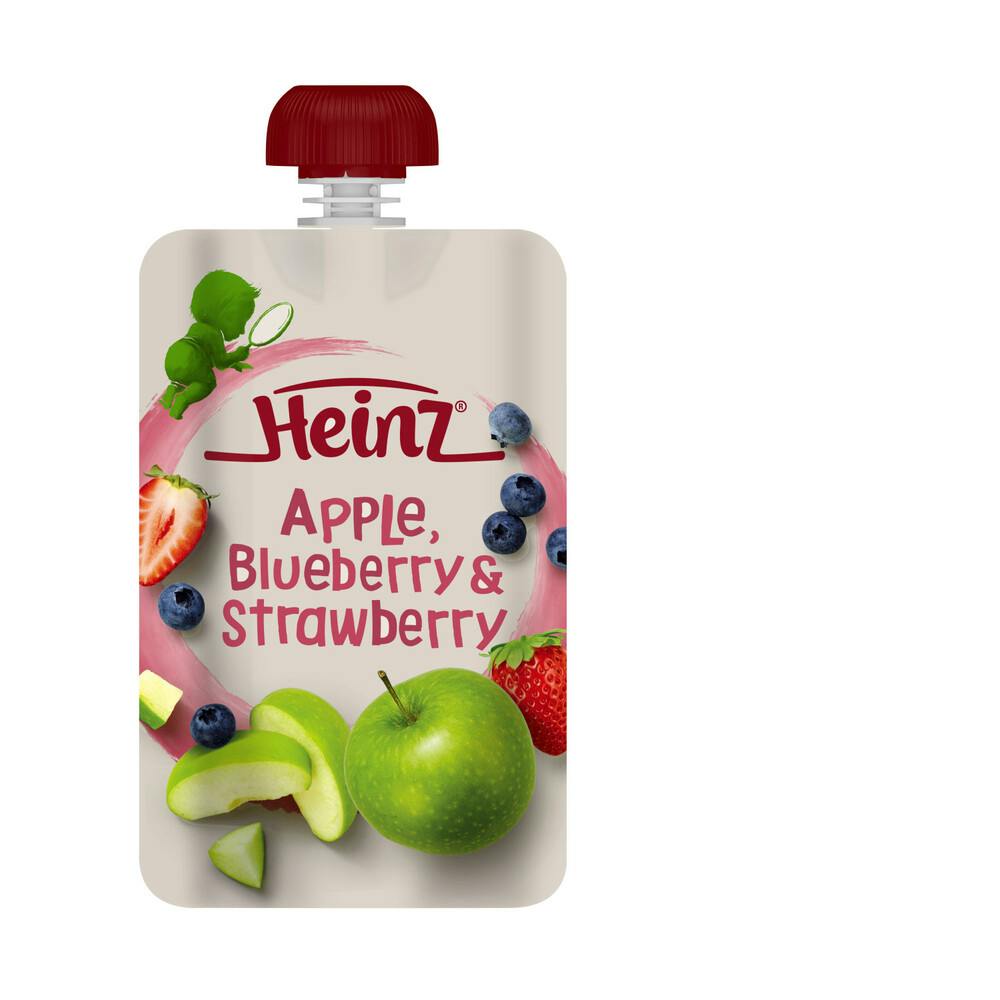 Apple Blueberry & Strawberry Baby Food 8+ Months
