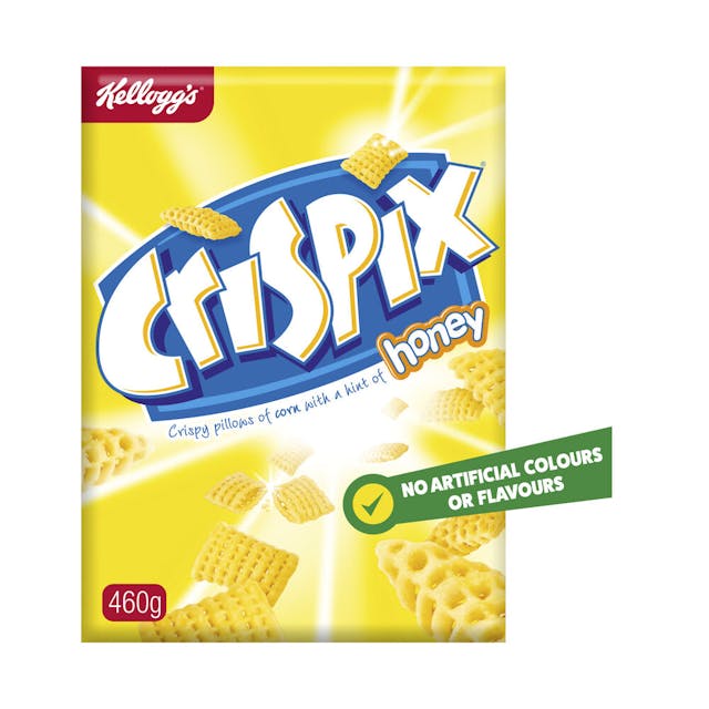 Crispix Honey Pillows Breakfast Cereal