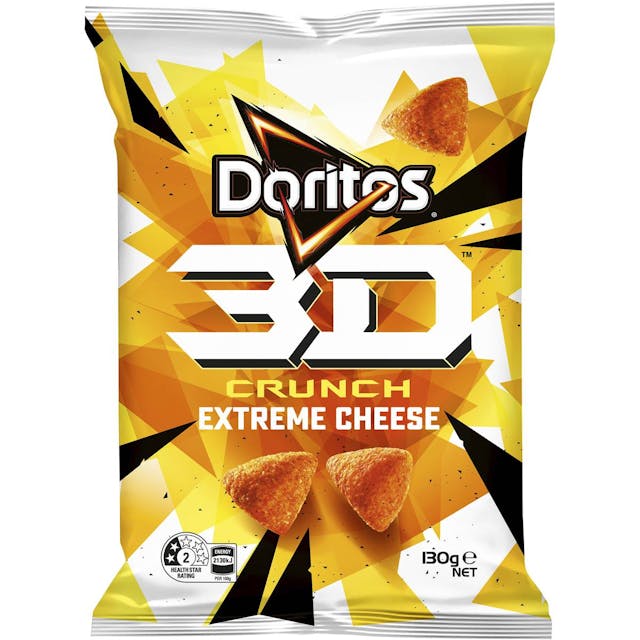 Doritos 3d Crunch Extreme Cheese
