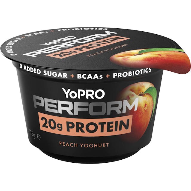 Danone Yopro Perform Peach Yoghurt