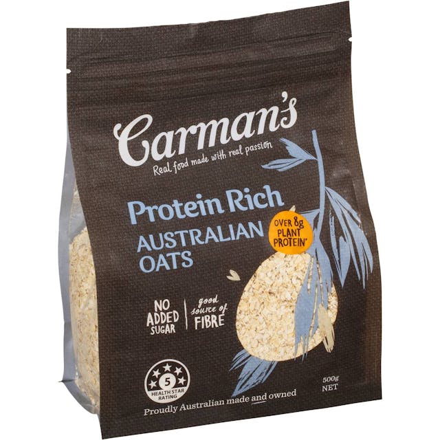 Carman's Protein Rich Australian Oats 500g