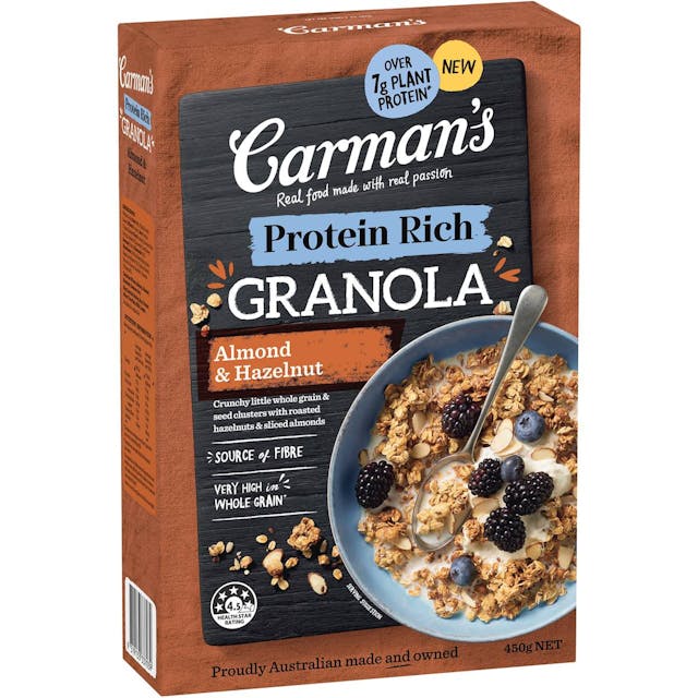 Carman's Protein Rich Almond & Hazelnut Granola