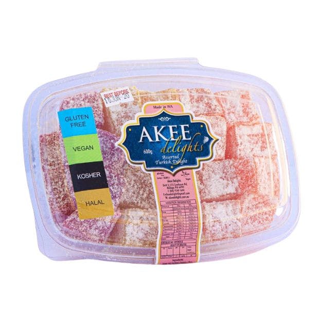 Akee Delights Assorted Turkish Delight