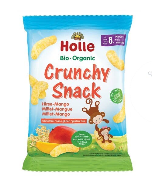 Holle Organic Millet Mango Crunchy Snack